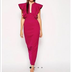 Stunning Three floor sexy elegant dress